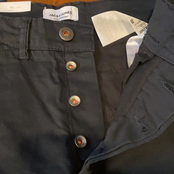 NWT Jack and Jones black pants - Picture 6 of 6